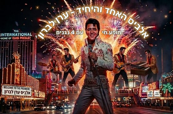 תמונת מופע: אלביס הישראלי